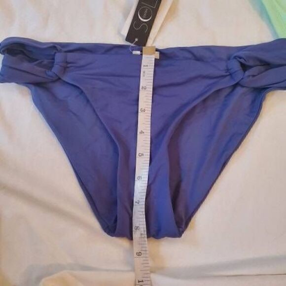NWT Blue and Neon Green Two Swimsuit bottoms S - Picture 4 of 12